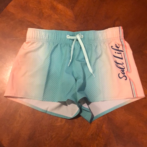 Salt Life Pants - Salt Life Intensity Volley Swim Shorts Small